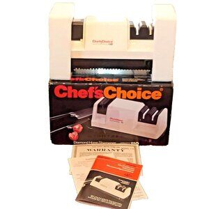 Chef's Choice Professional Knife Sharpener Model 110 Diamond Hone Sharpener Box
